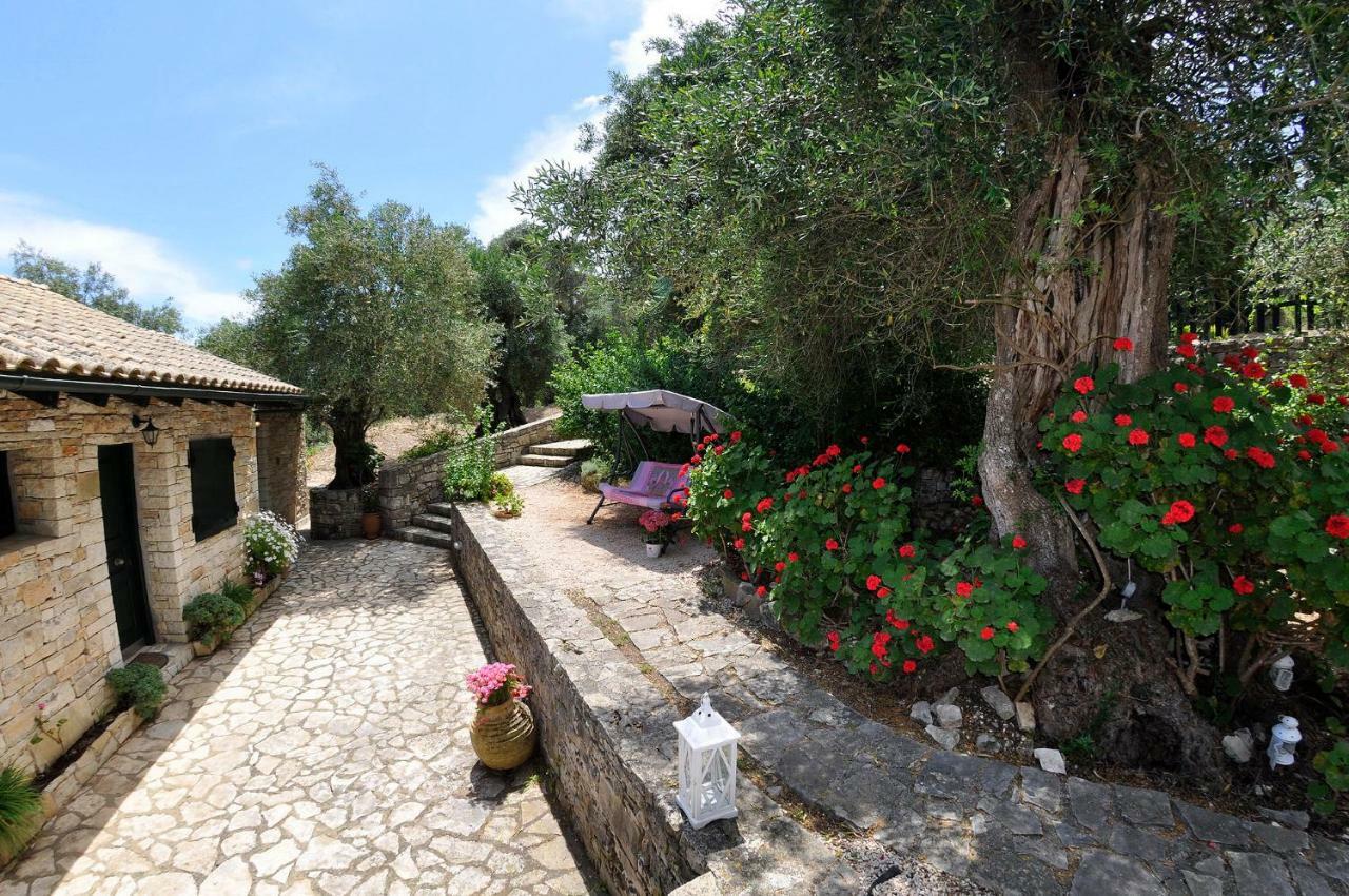 Adamantia Hotel Gaios Bagian luar foto