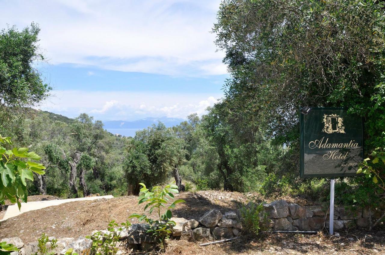 Adamantia Hotel Gaios Bagian luar foto