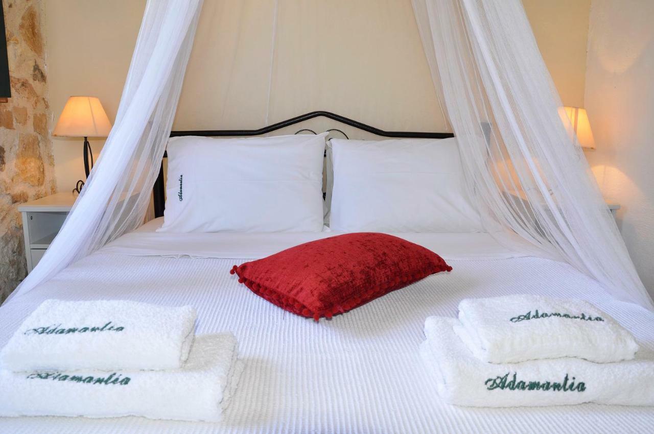 Adamantia Hotel Gaios Bagian luar foto