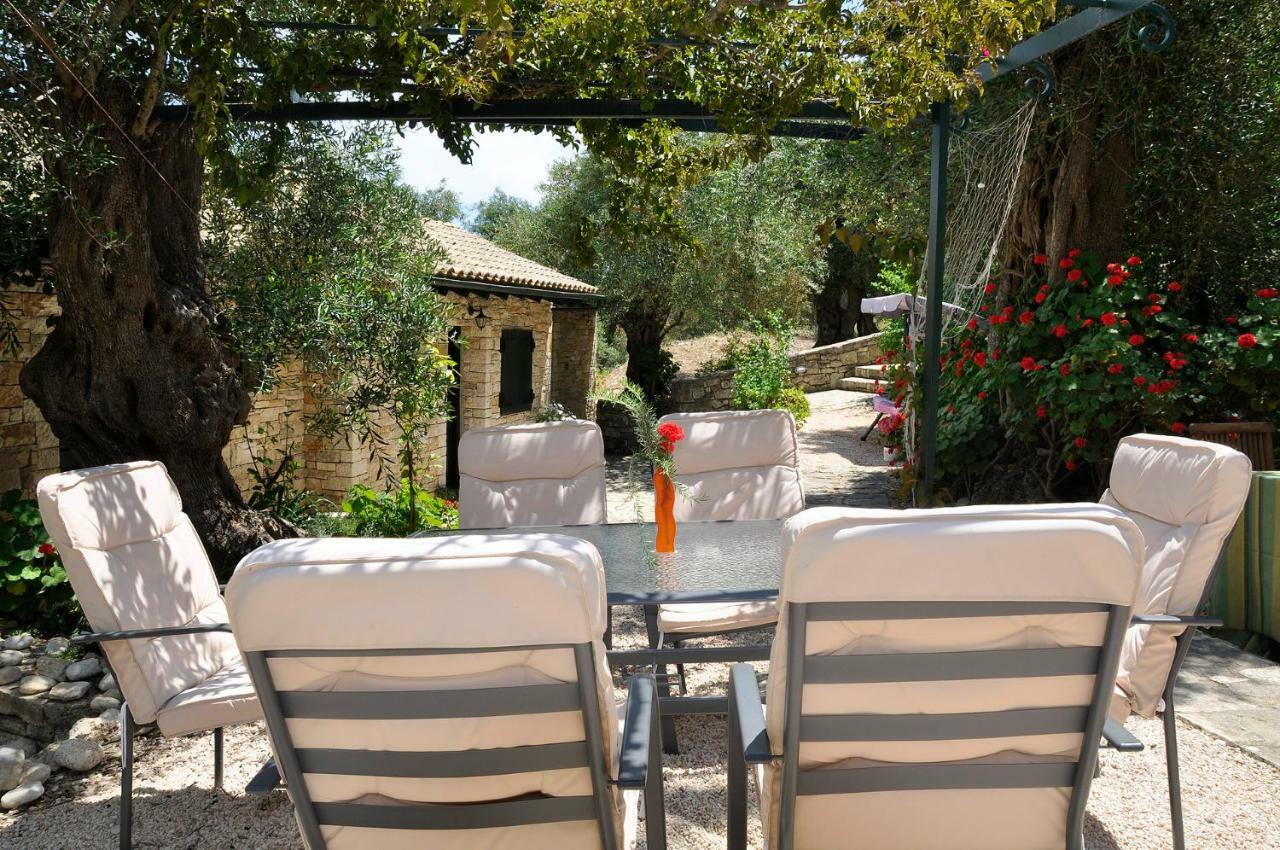 Adamantia Hotel Gaios Bagian luar foto